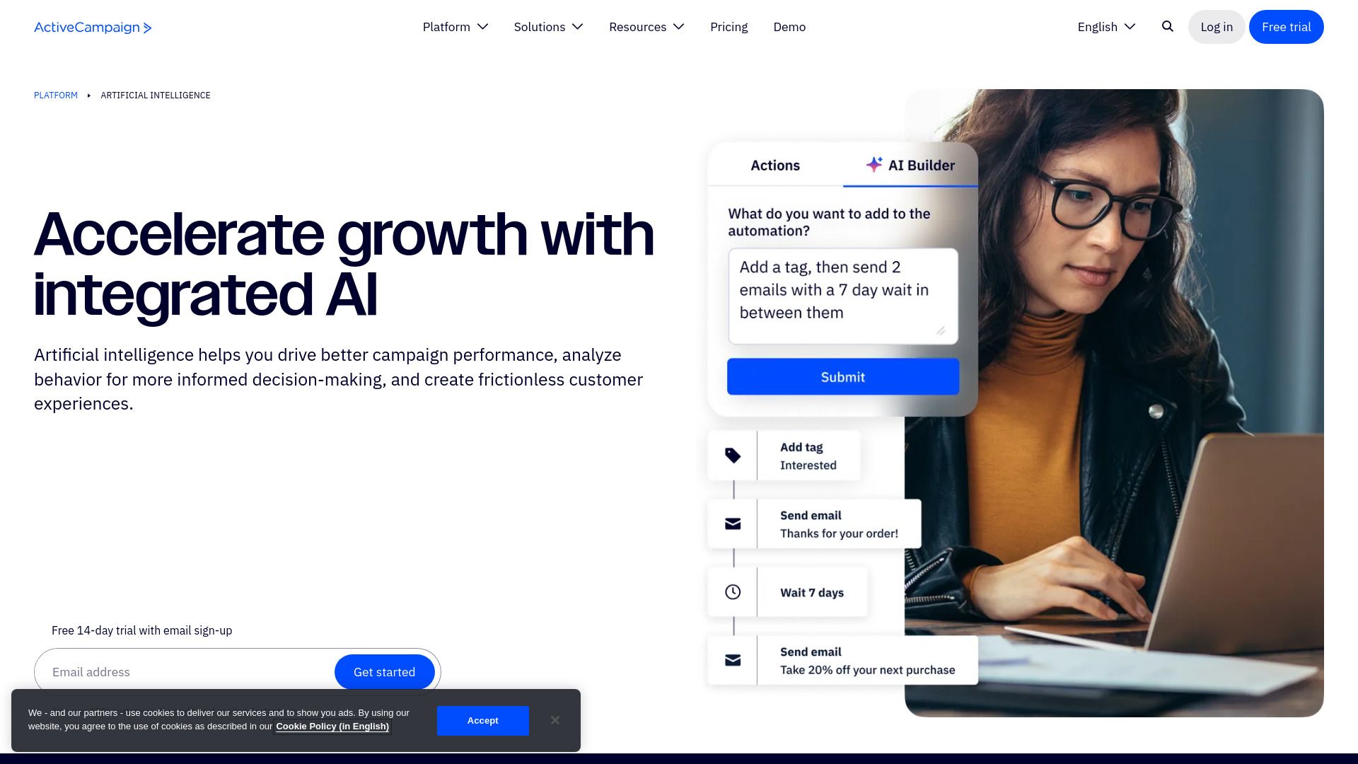image of ActiveCampaign AI