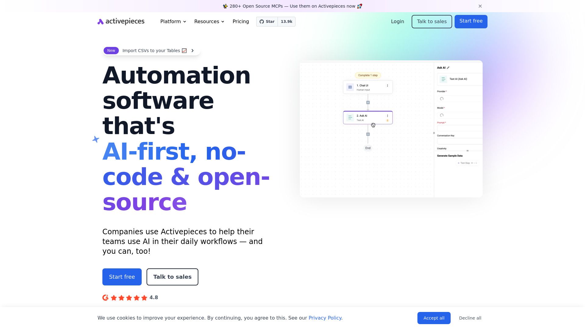 image of Activepieces