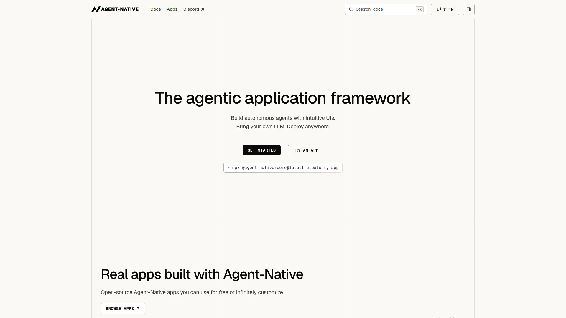 image of Agent-Native
