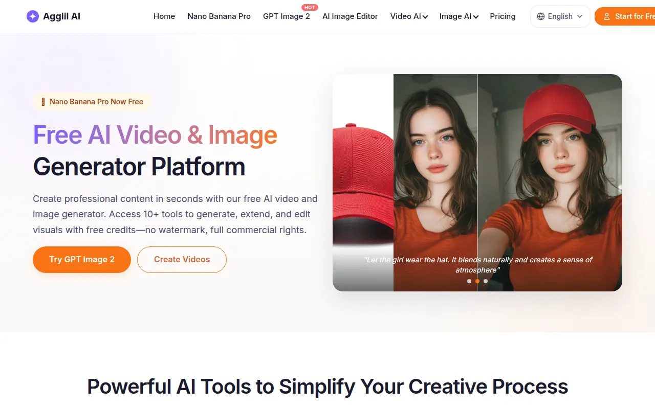 image of Aggiii AI - AI Video & Image Generator All-in-One Platform
