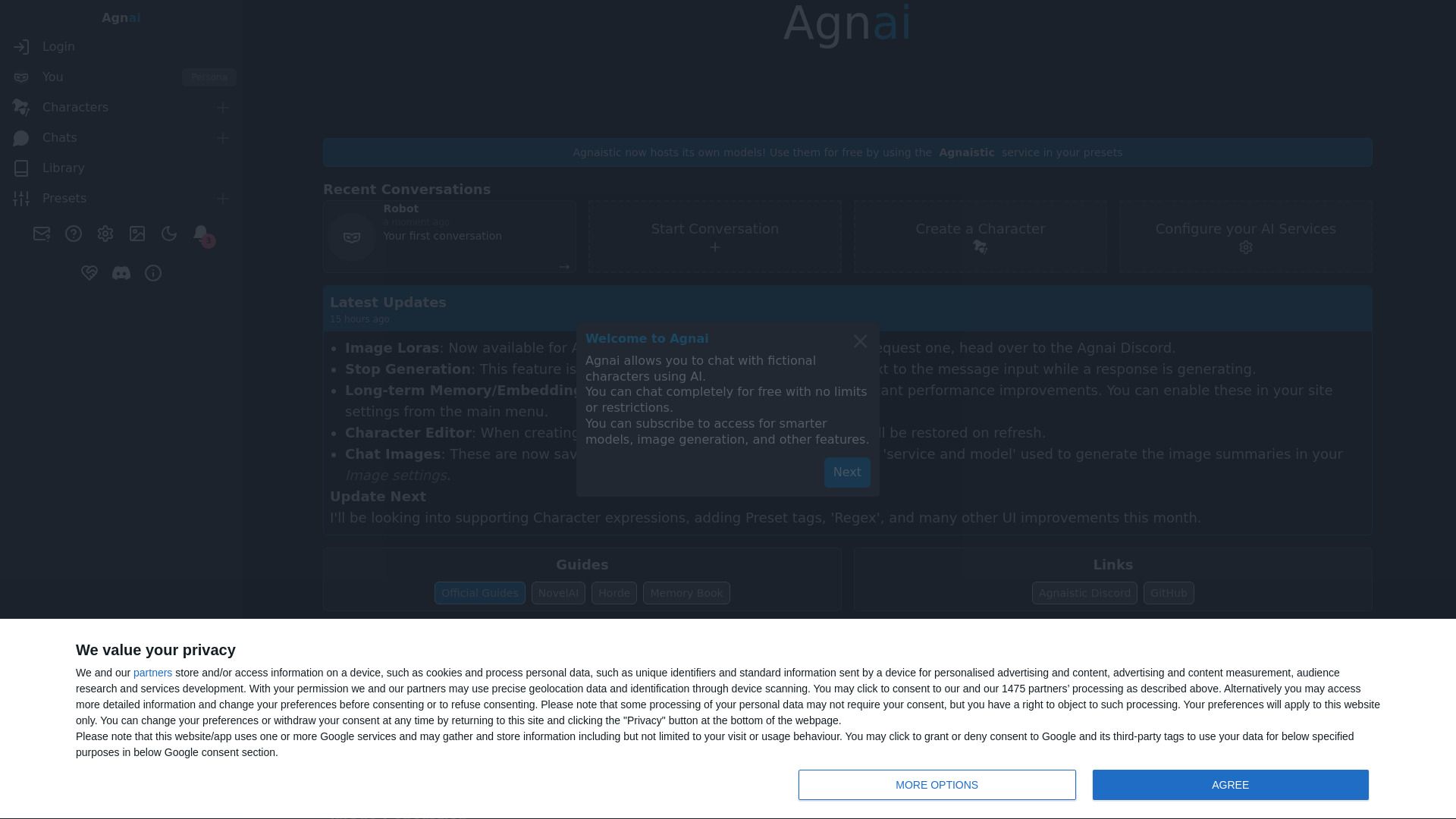 image of Agnaistic-agnai chat