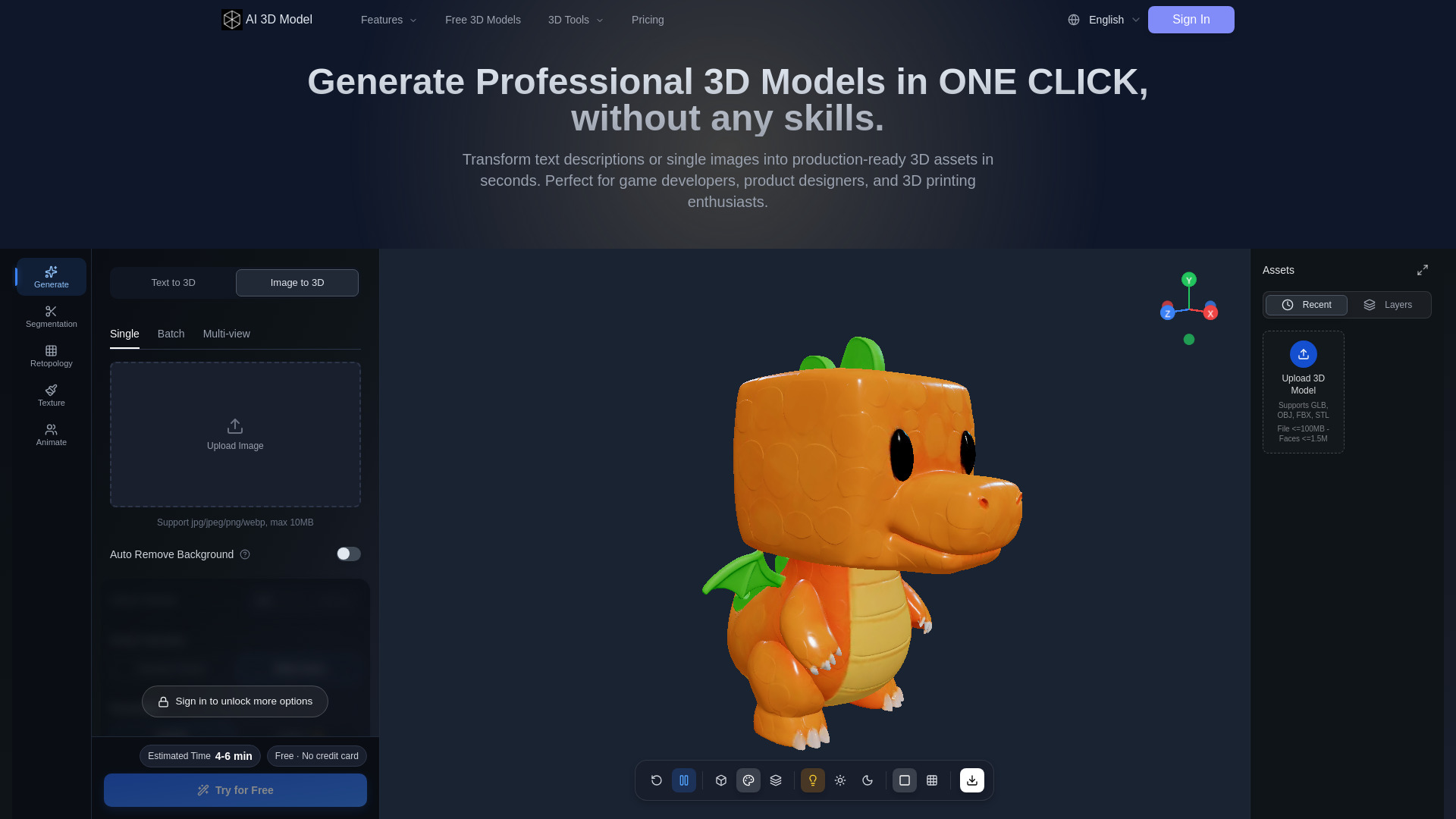 image of AI 3D Model
