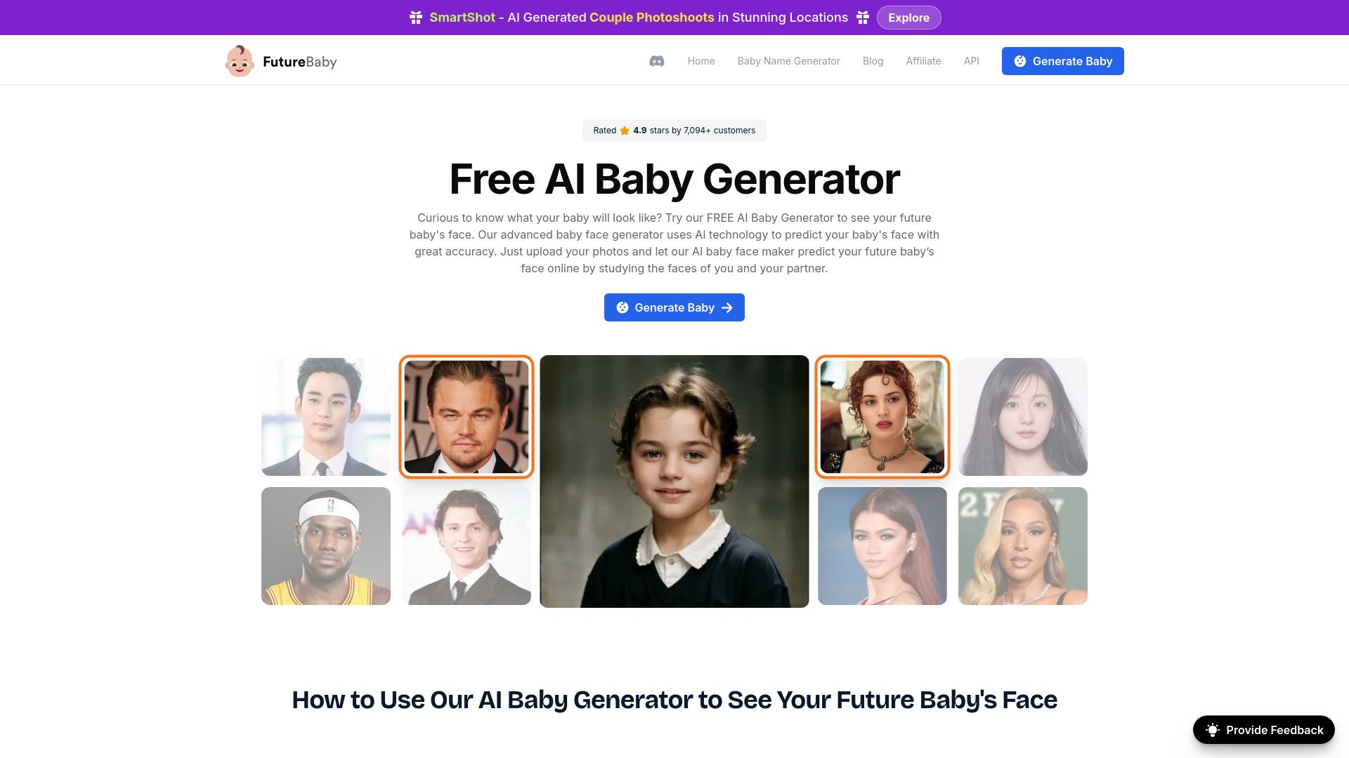 image of AI Baby Generator -futurebaby