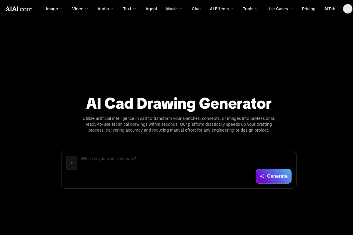 image of AI Cad Drawing Generator