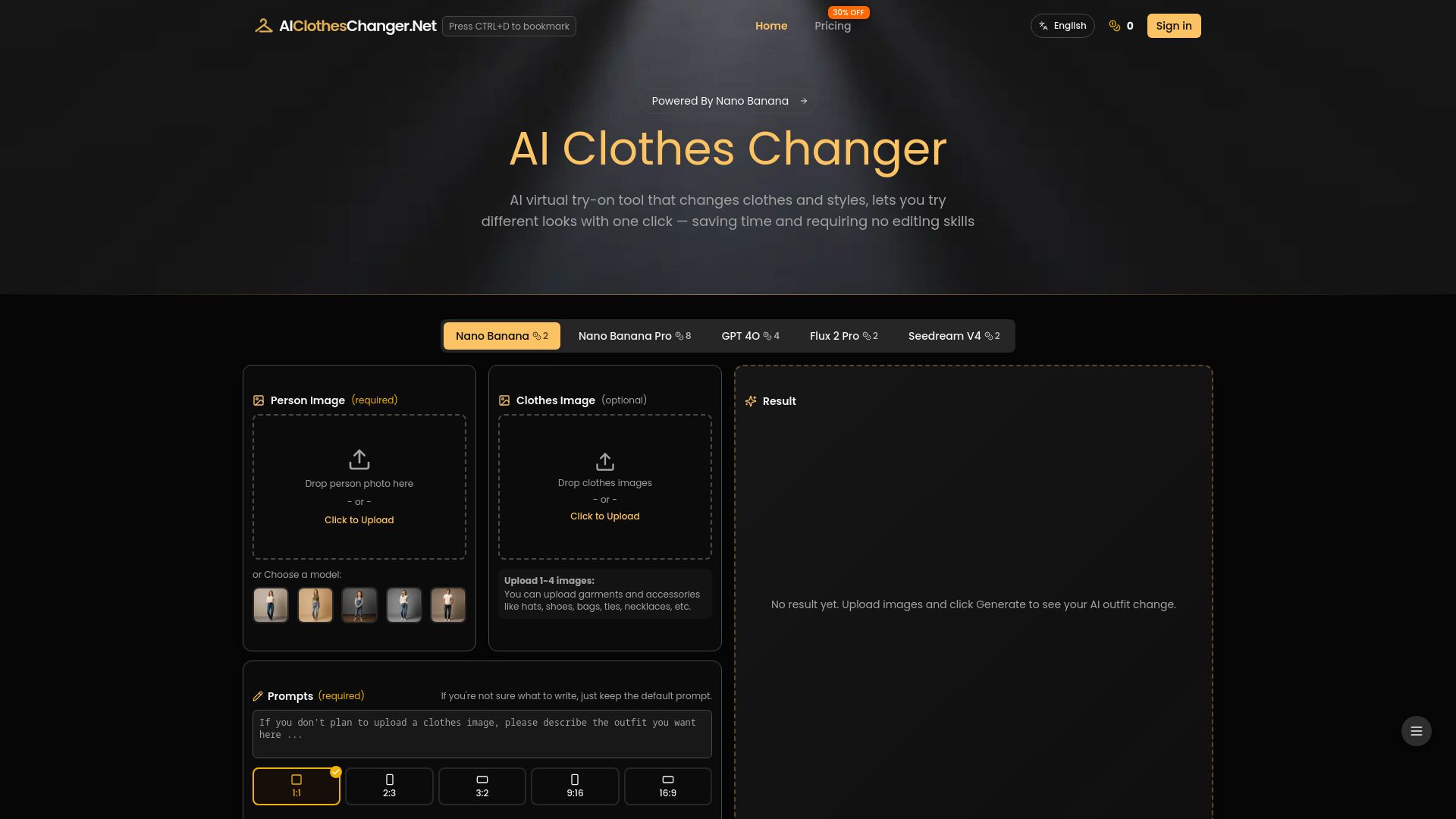 image of AI Clothes Changer-1
