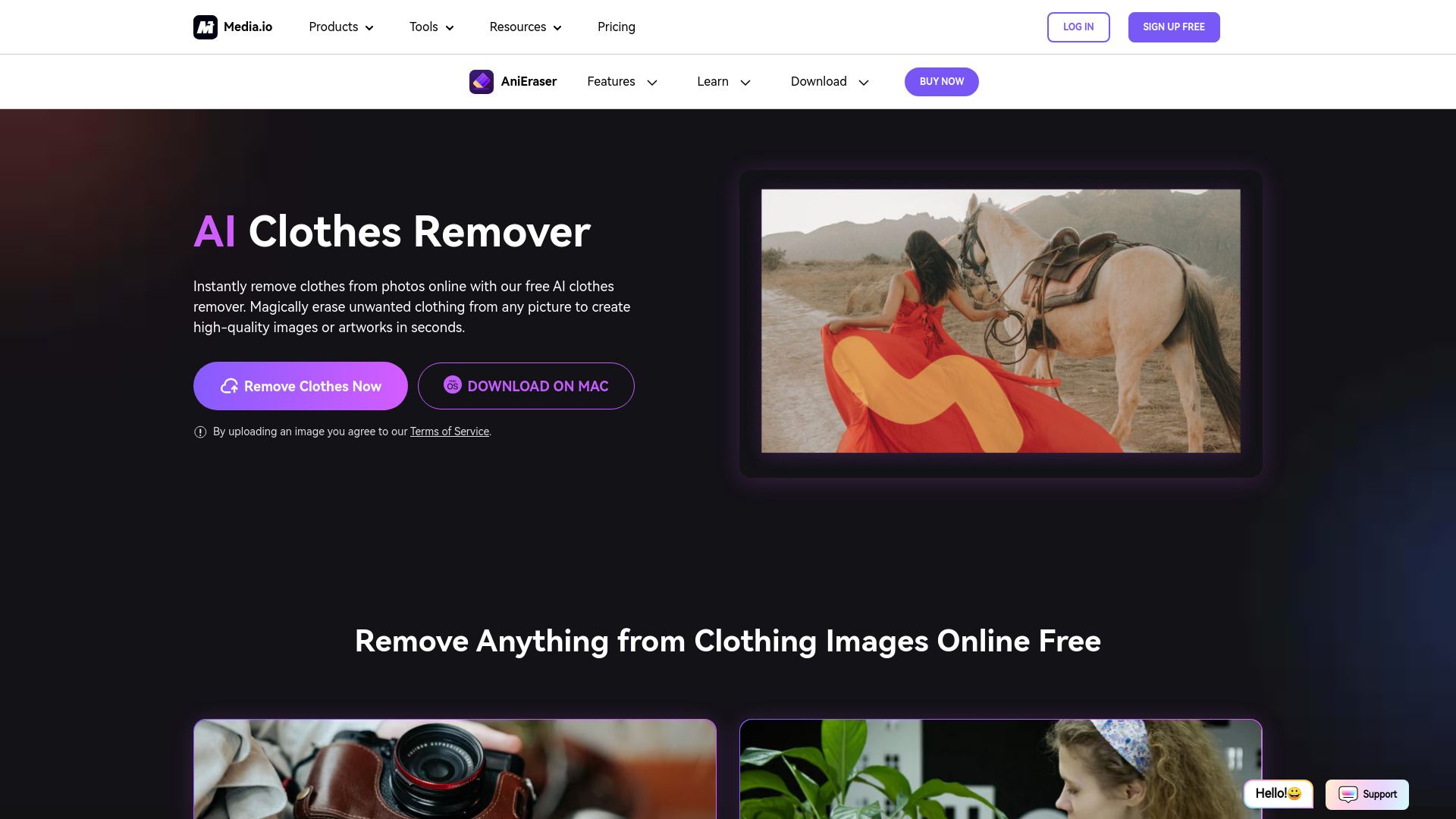 image of AI Clothes Remover