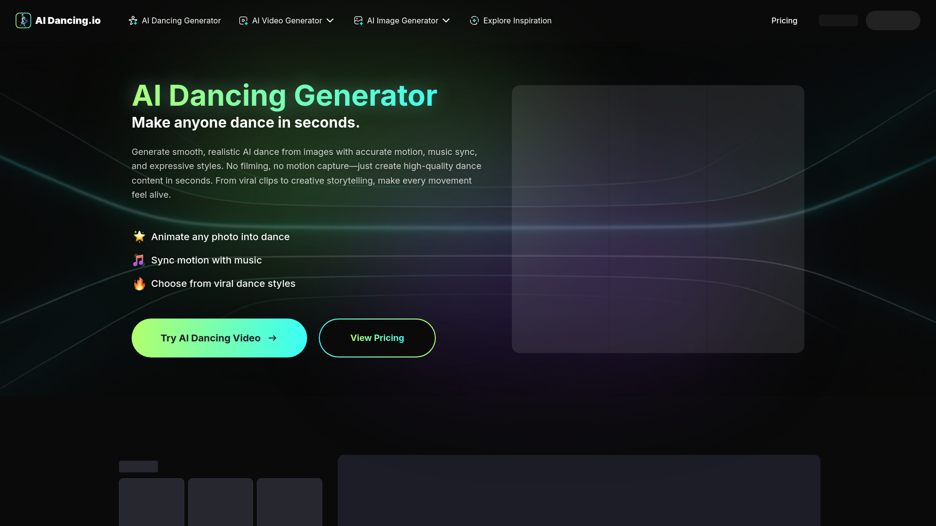 image of AI Dancing Generator