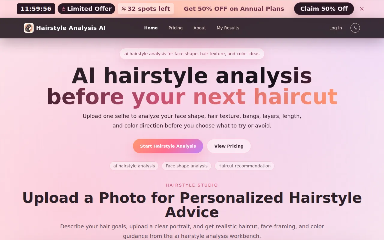 image of AI Hairstyle Analysis