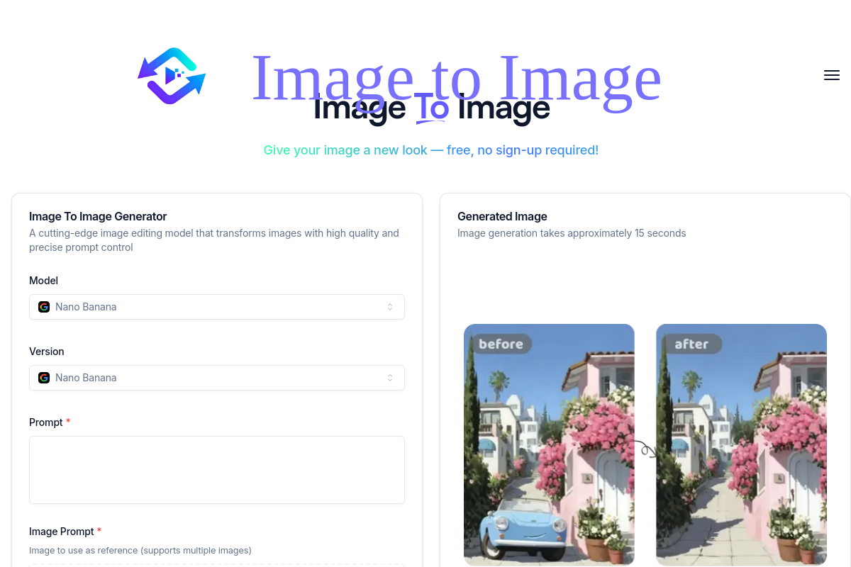 image of AI Image To Image
