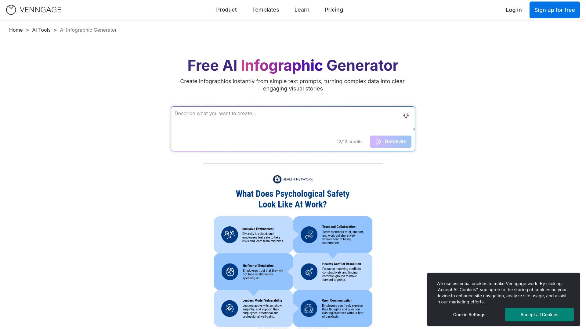 image of AI Infographic Generator - Make Infographic in Seconds