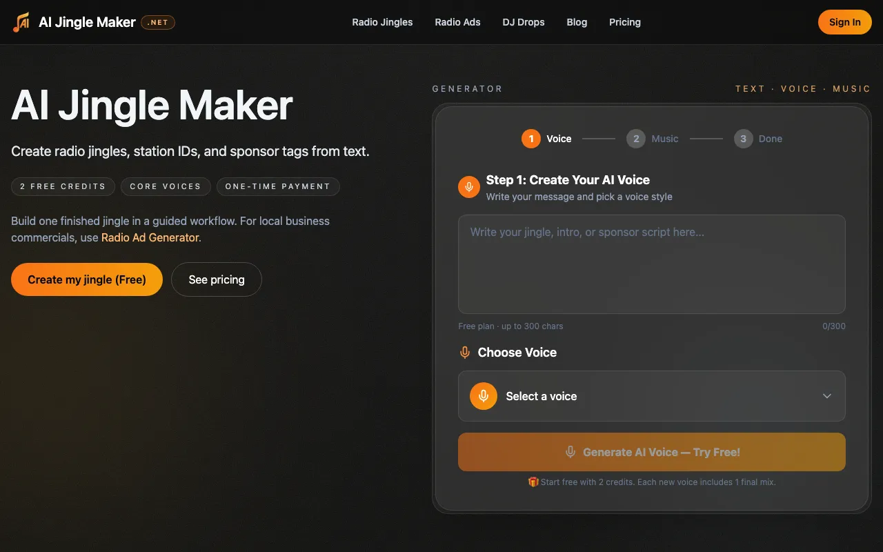 image for AI Jingle Maker image for AI Jingle Maker