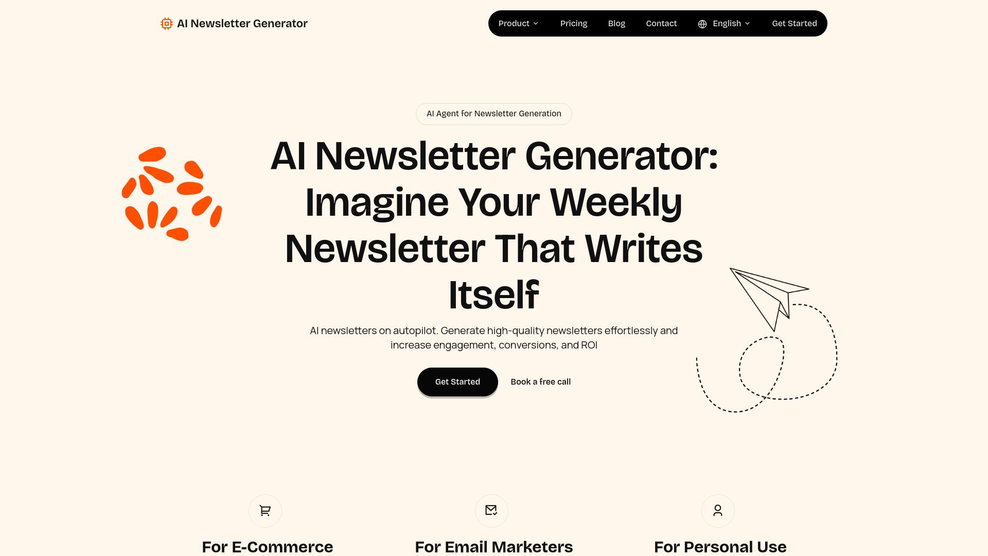 image of AI Newsletter Generator