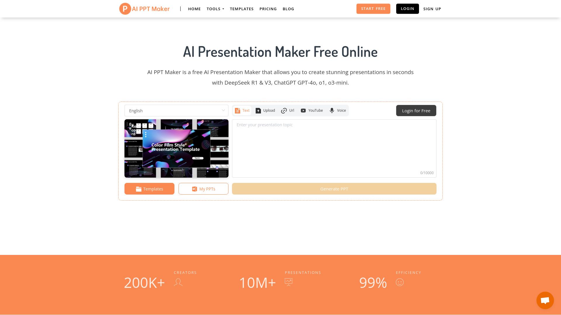 image of AI PPT Maker