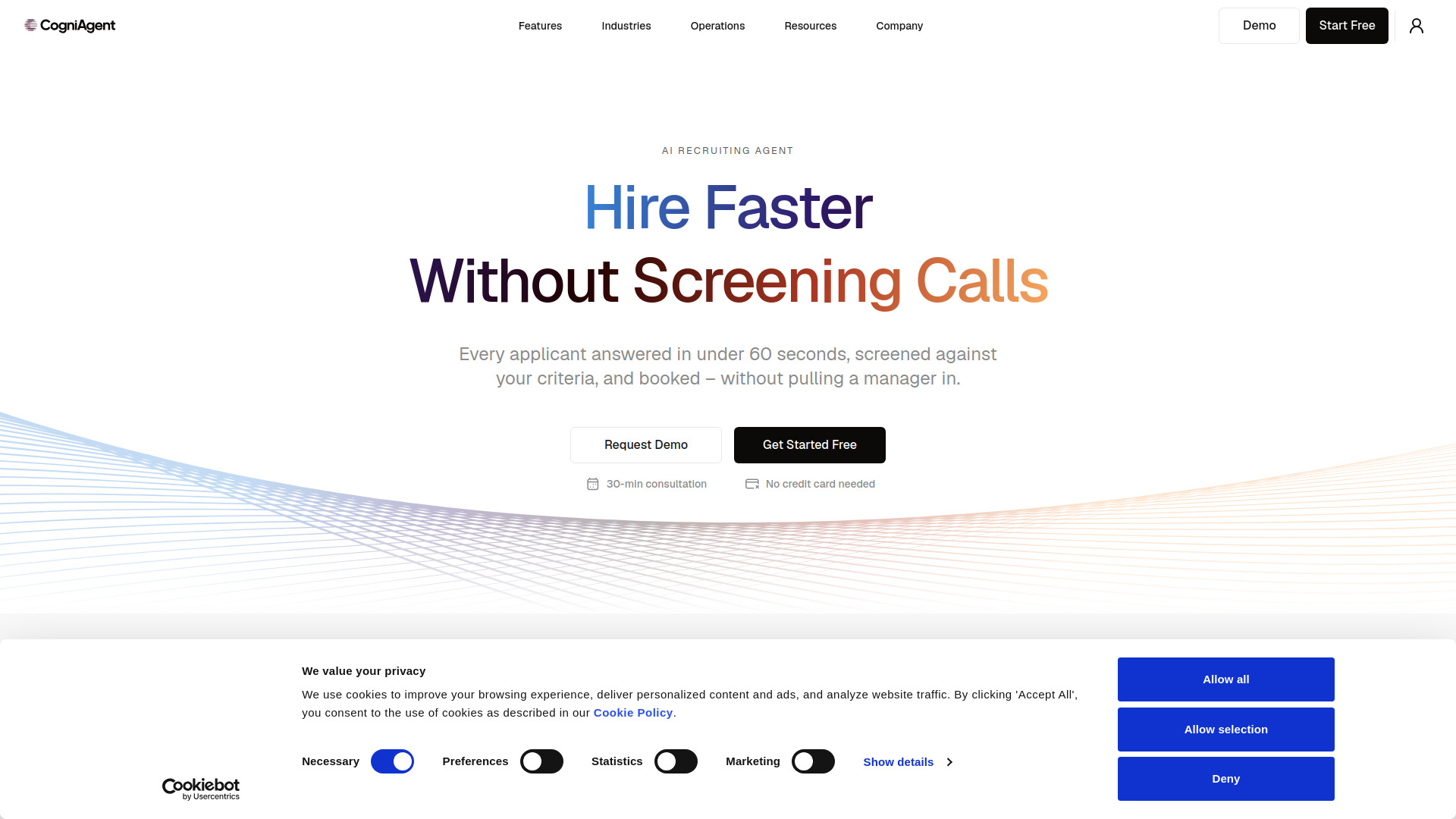 image of AI Recruiting Agent by CogniAgent
