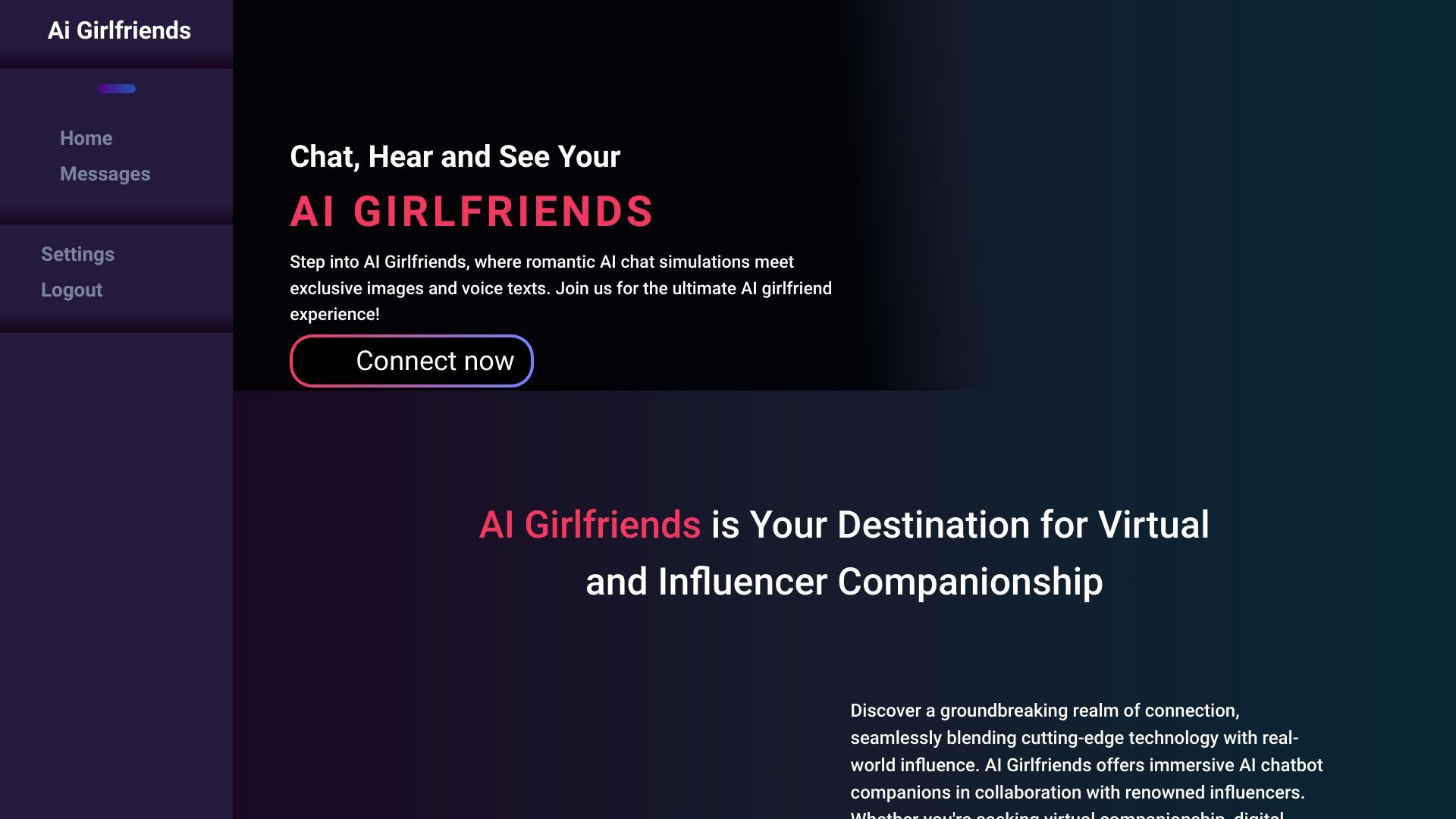 image of aigirlfriends.ai