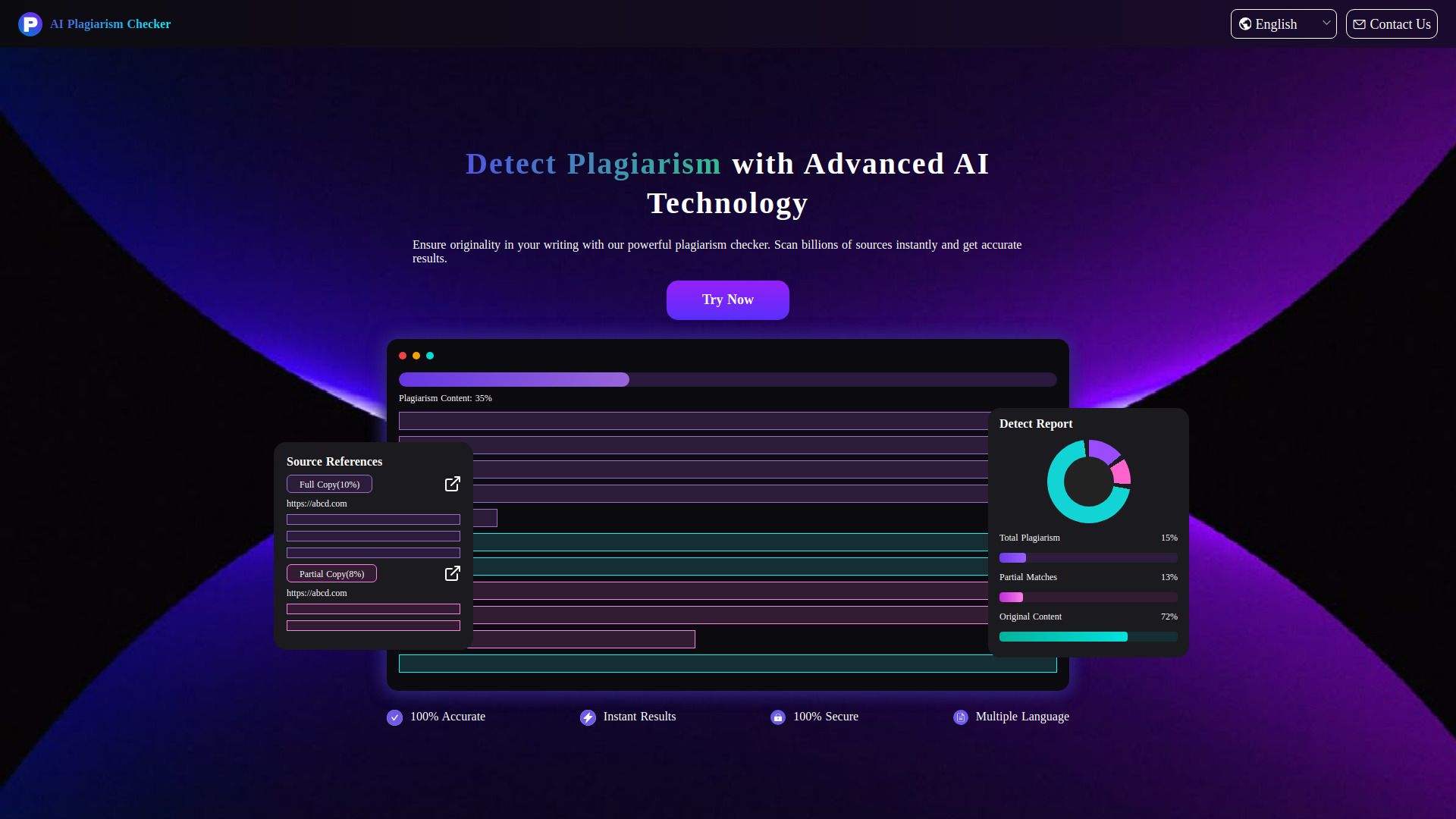 image of AIPlagiarismChecker
