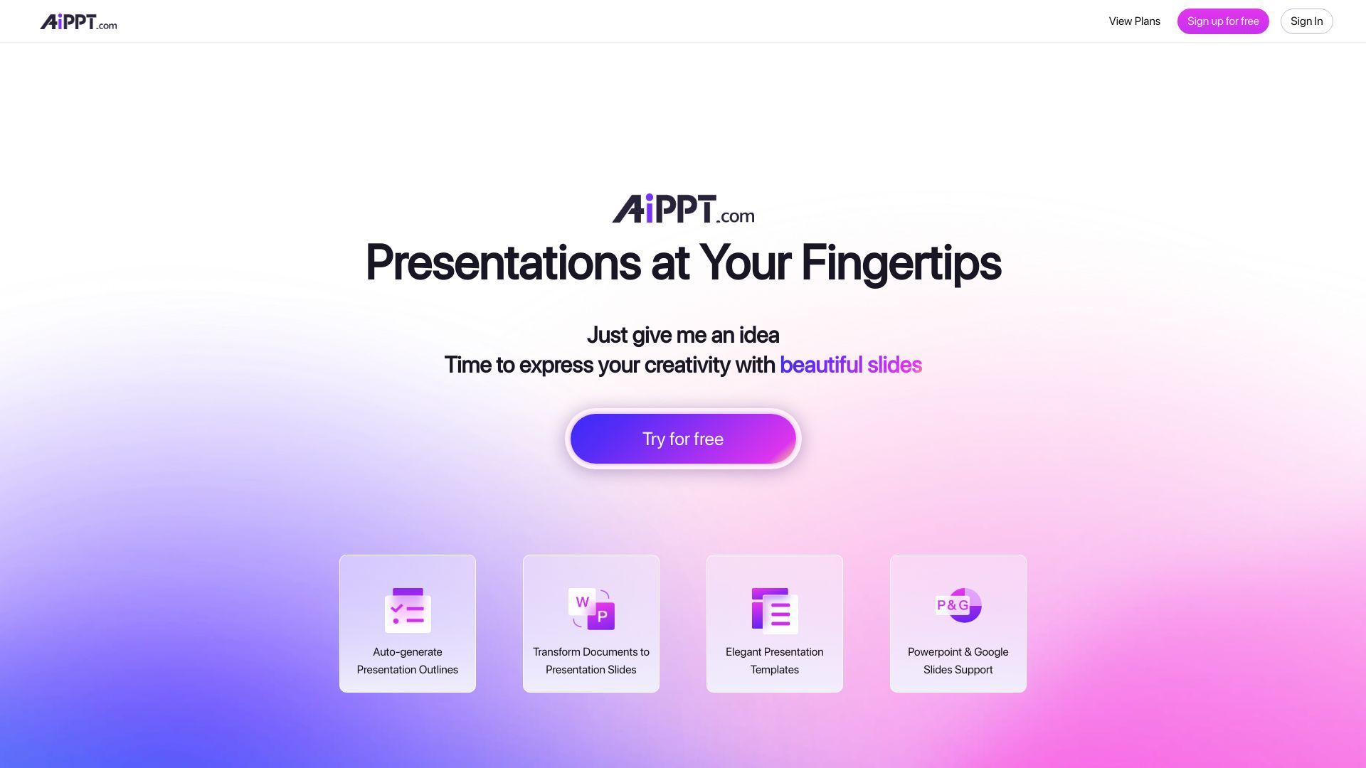 image of AiPPT
