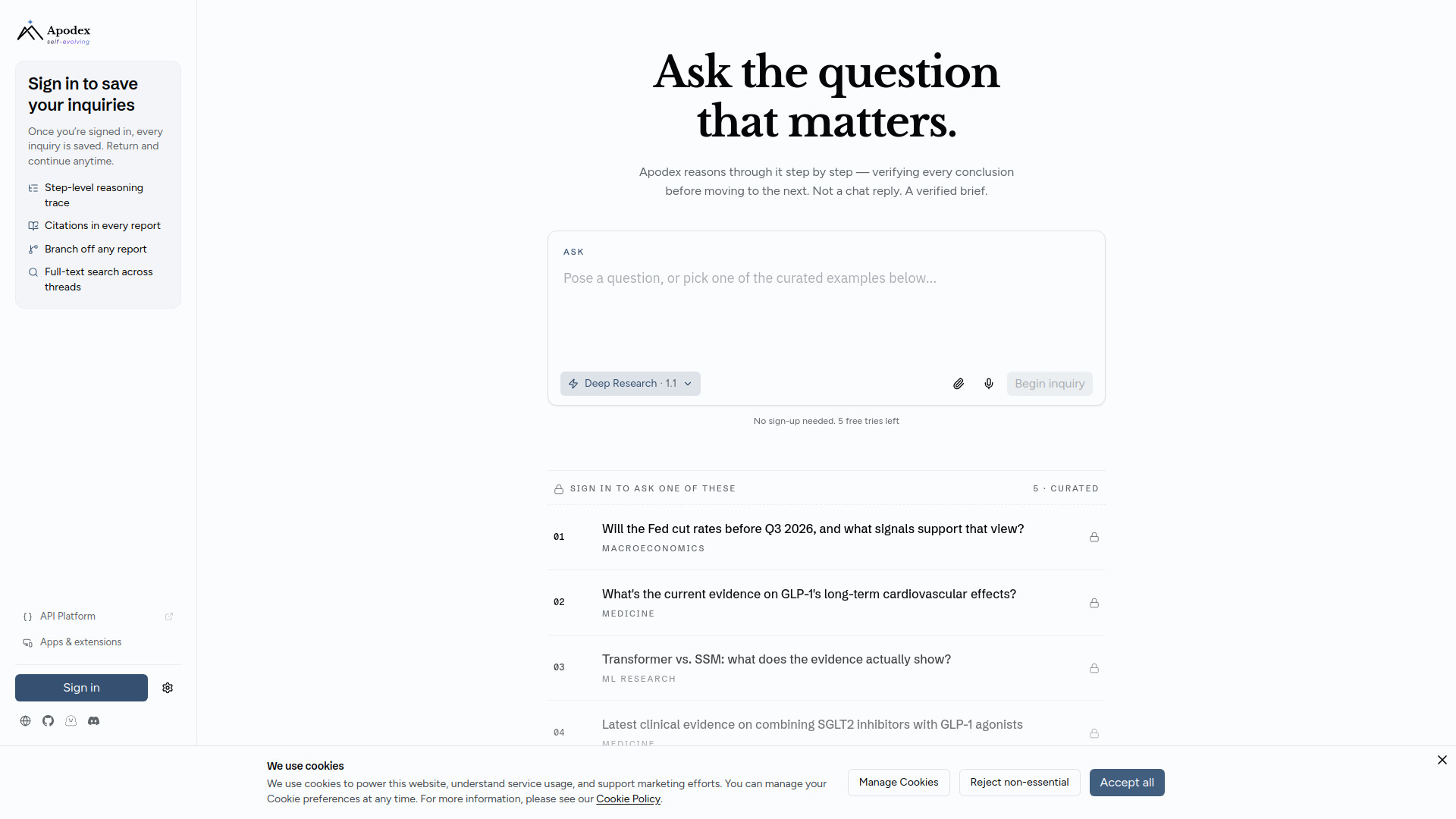 image of Apodex