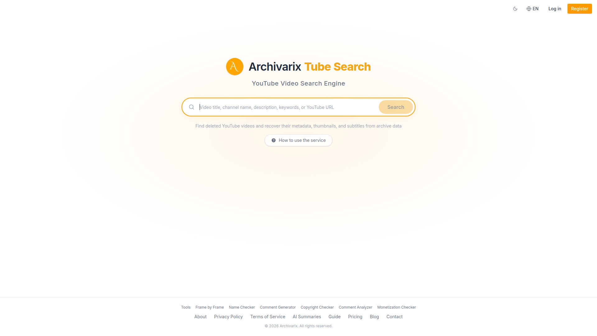image of Archivarix Tube Search