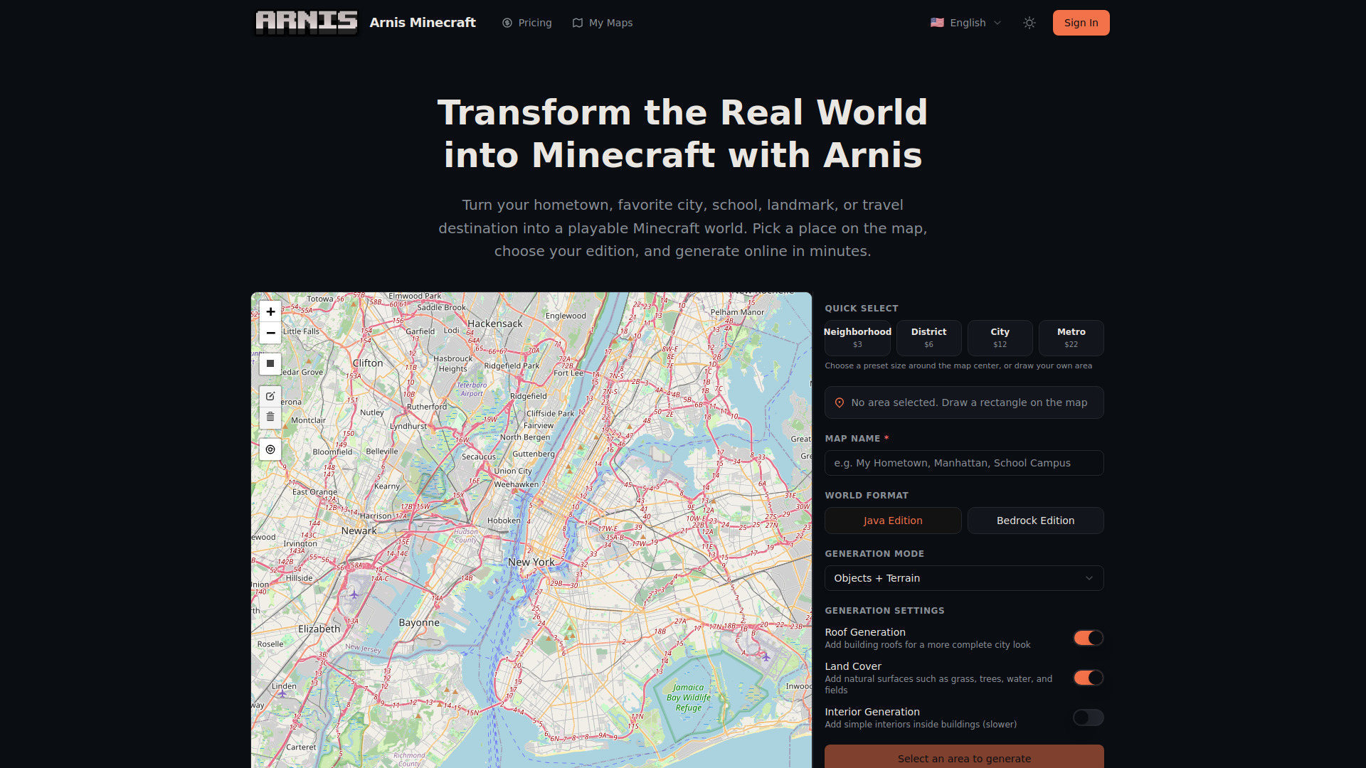 image of Arnis Minecraft