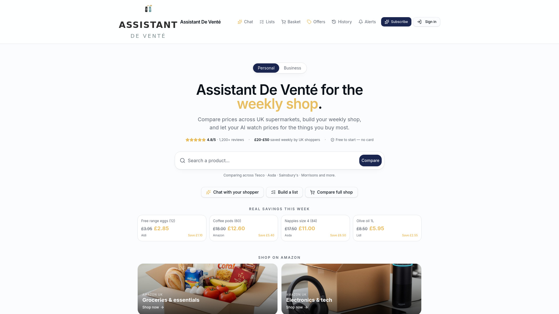 image of Assistant De Venté