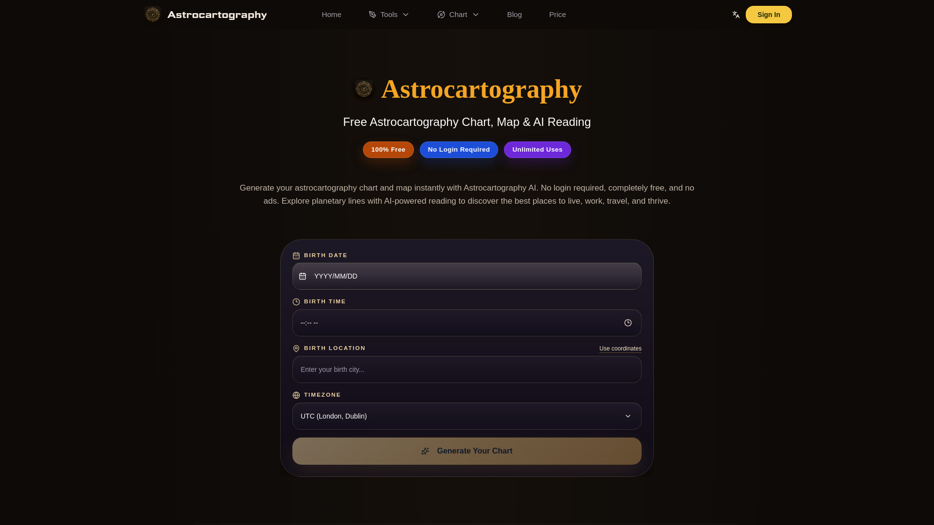 image of Astrocartography