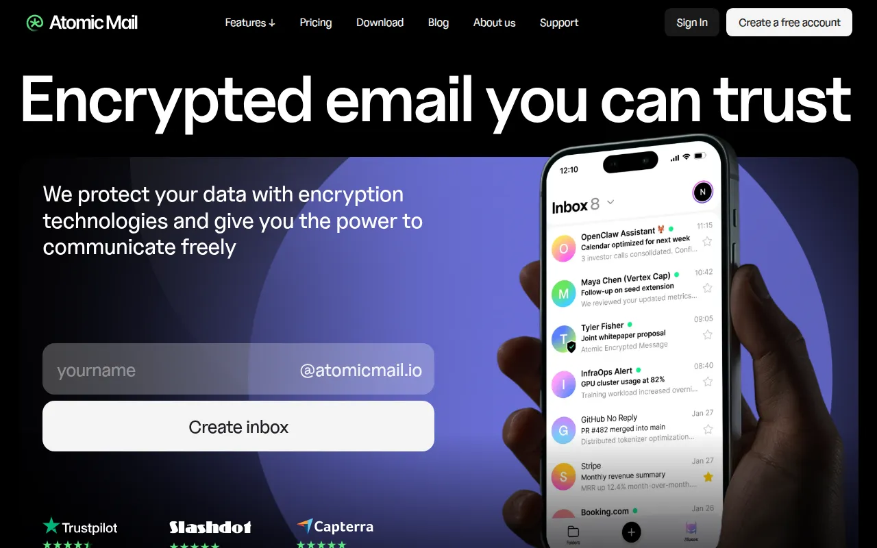 image of Atomic Mail