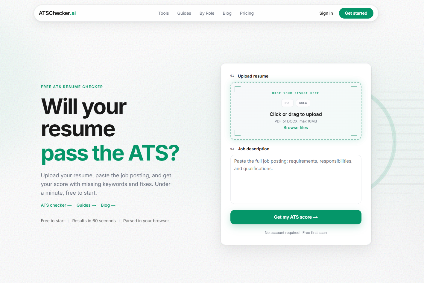 image of ATS Checker