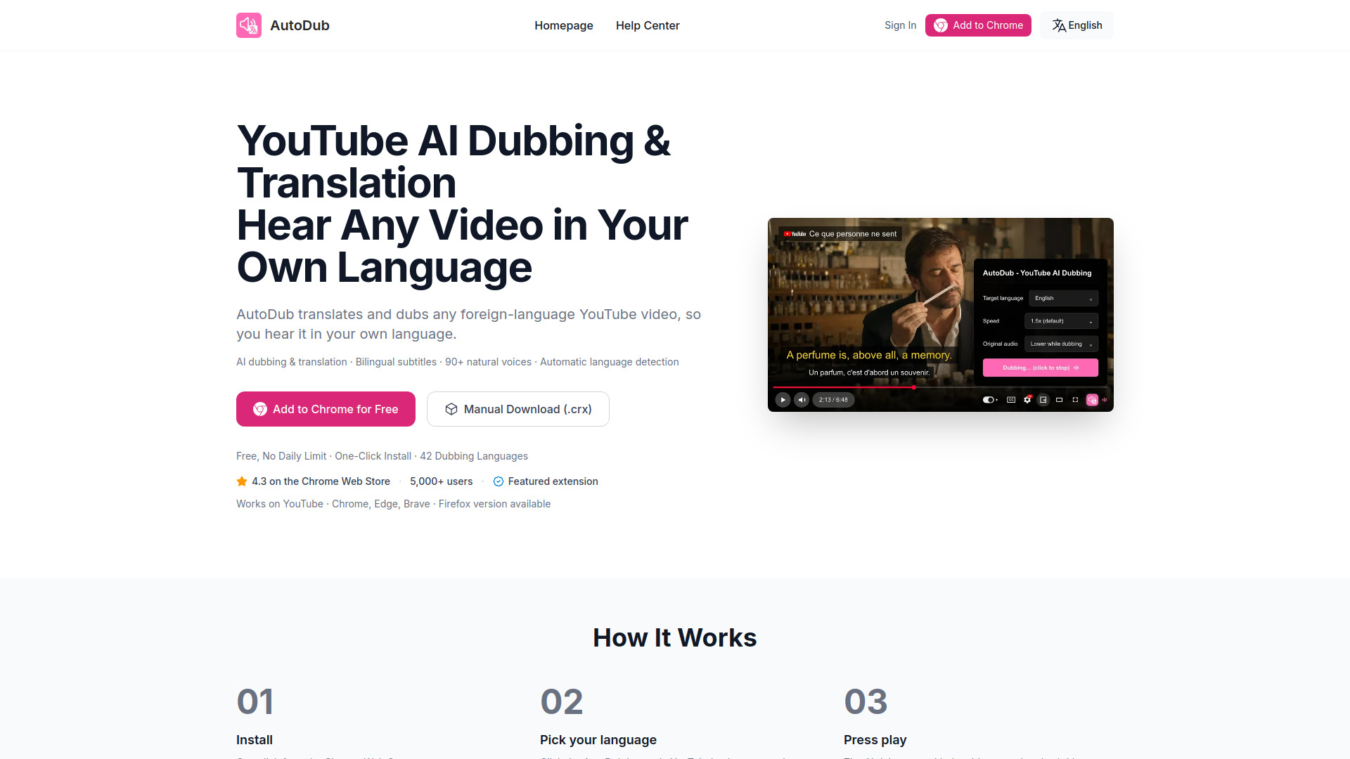 image of AutoDub