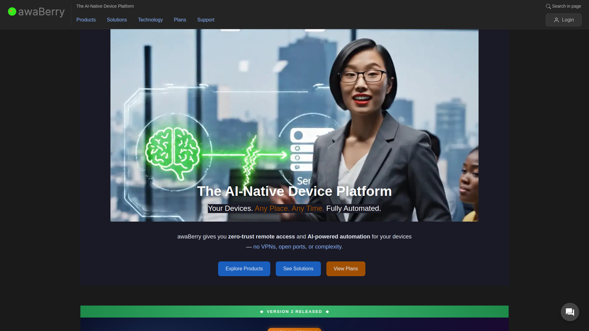 image of awaBerry - The AI-Native Device Platform