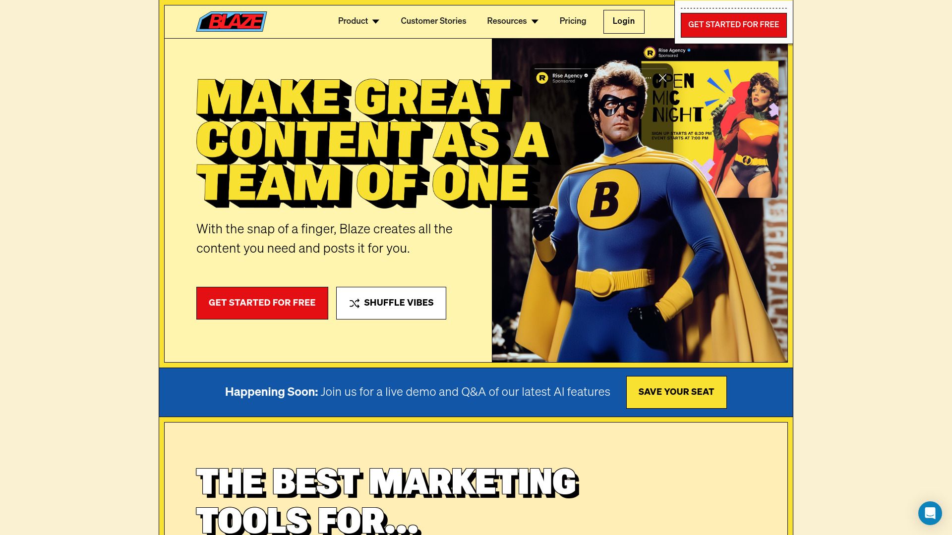 image of Blaze Designer