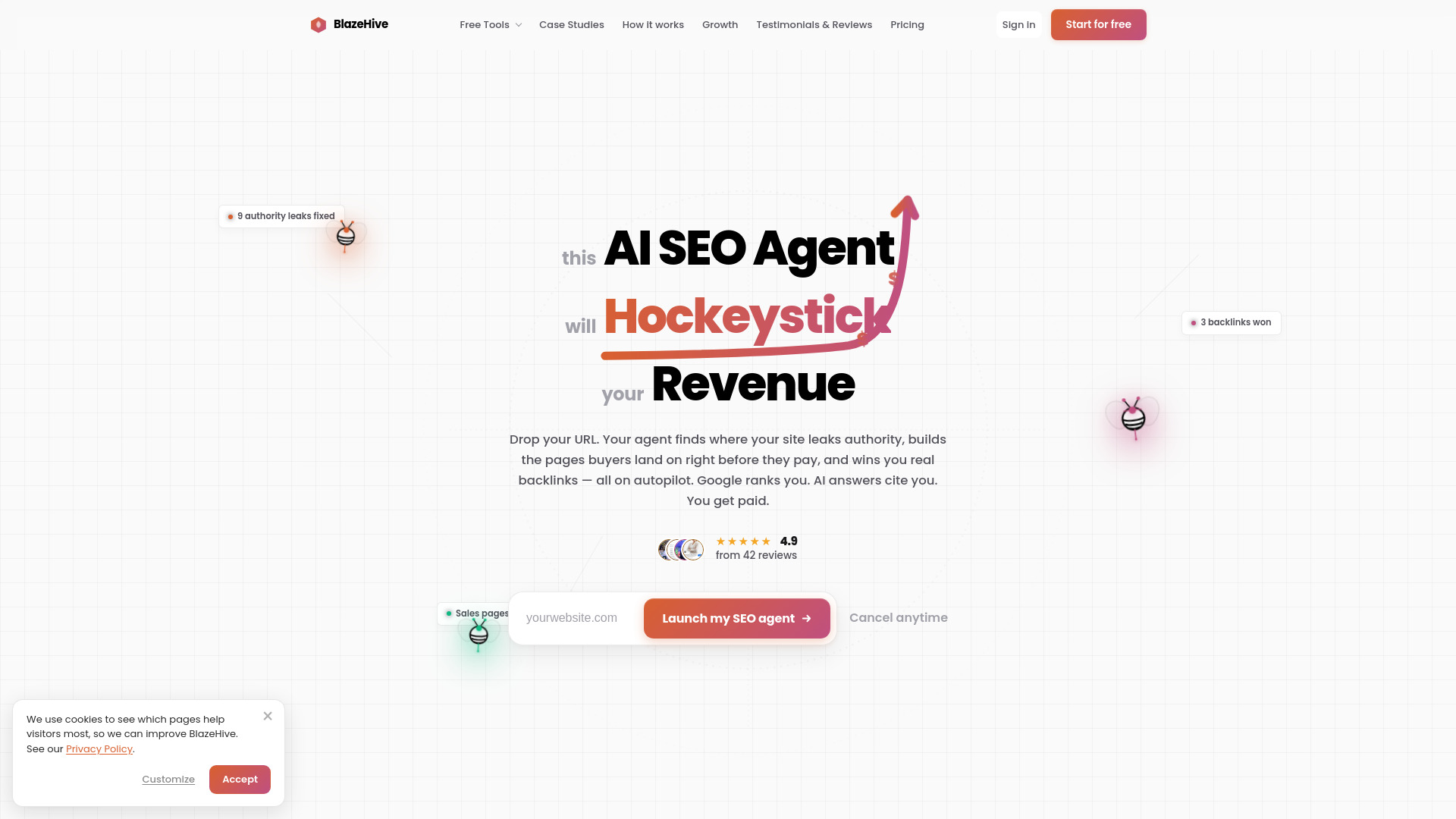 image of BlazeHive: #1 AI SEO Agent on Autopilot