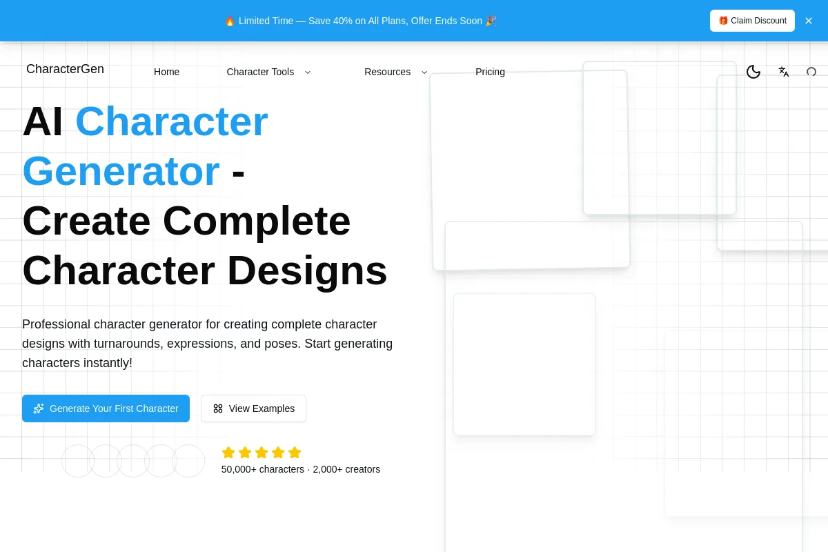 image of Character Generator