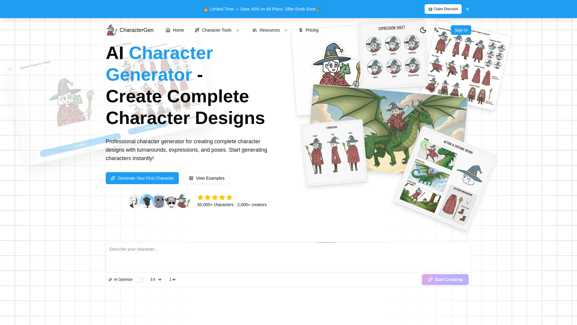 image of CharacterGen