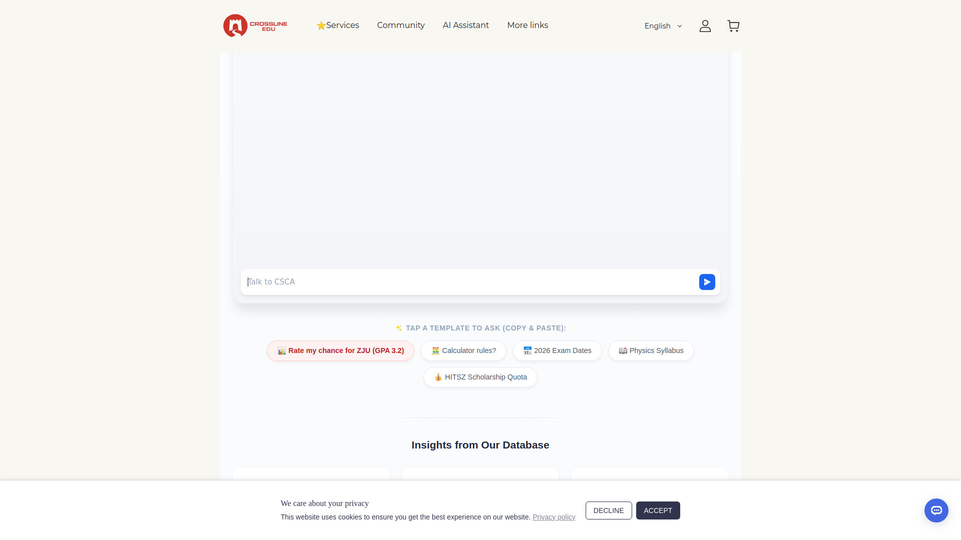 image of China University Admission Assistant