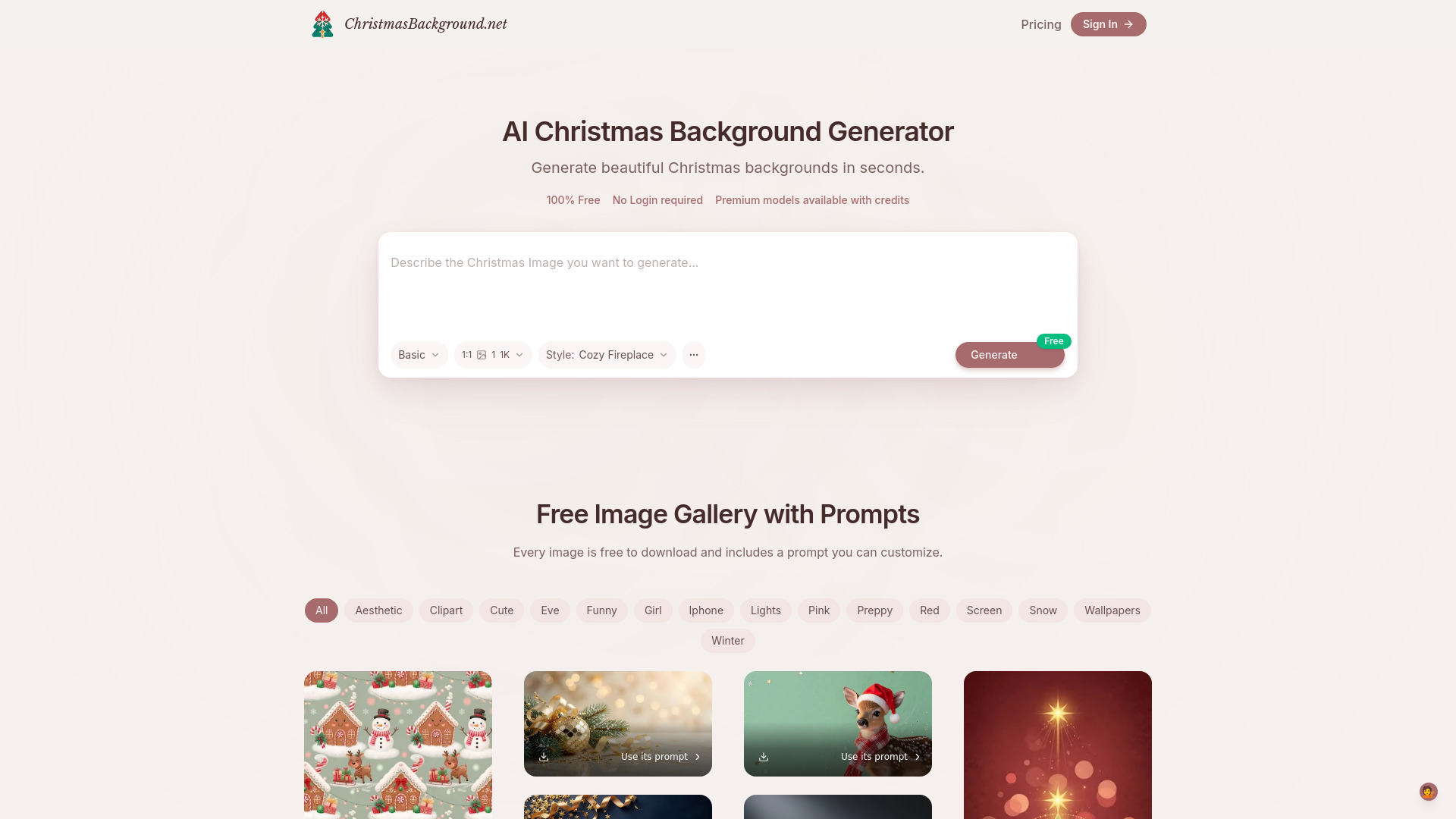 image for Christmas Background Gallery&Generator image for Christmas Background Gallery&Generator