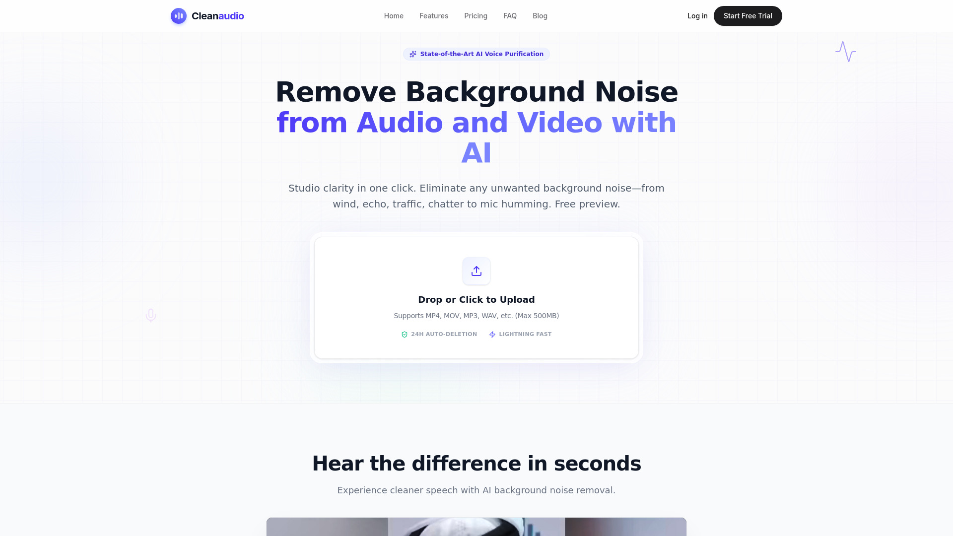 image of CleanAudio AI