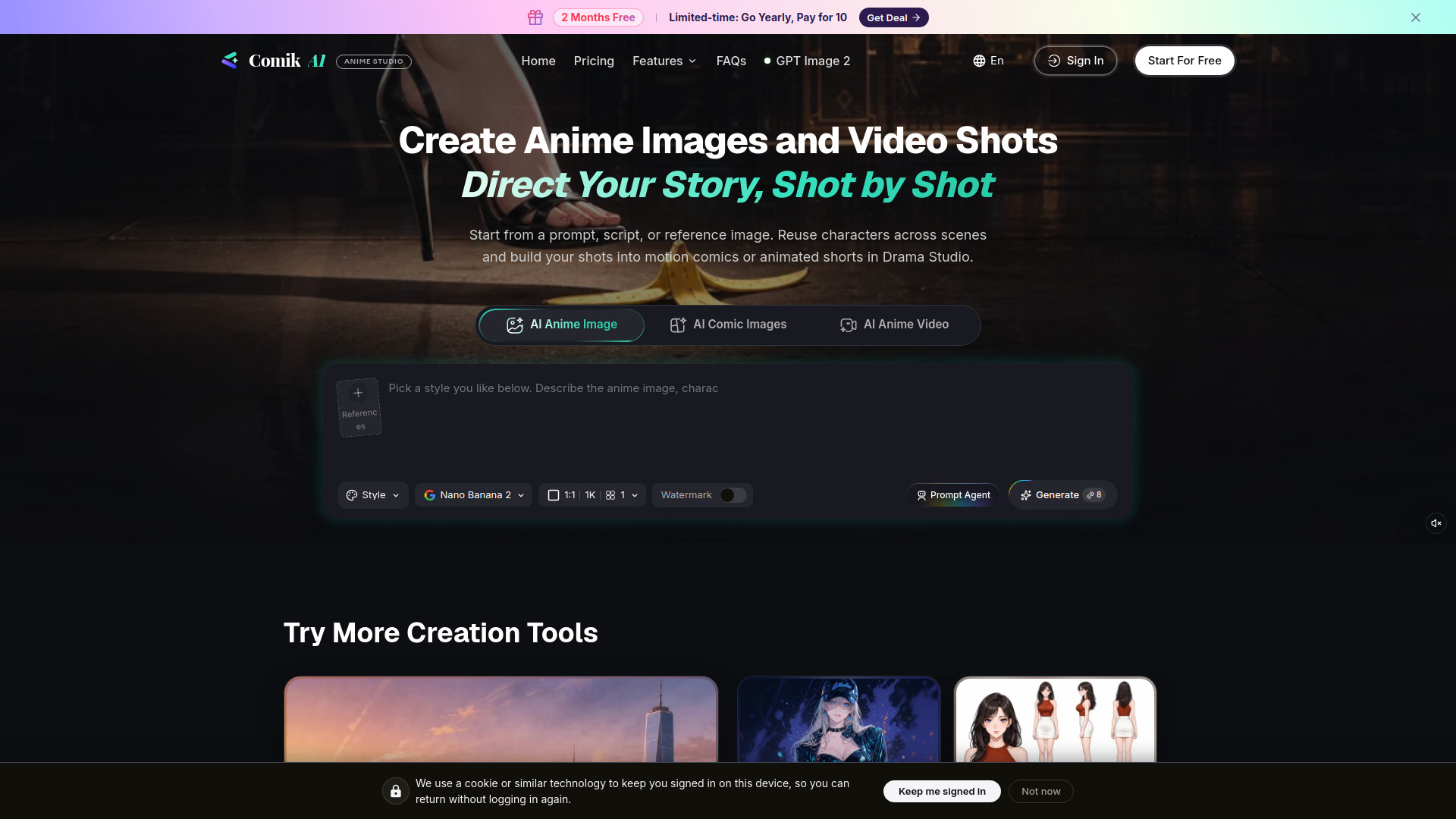 image of Comik AI