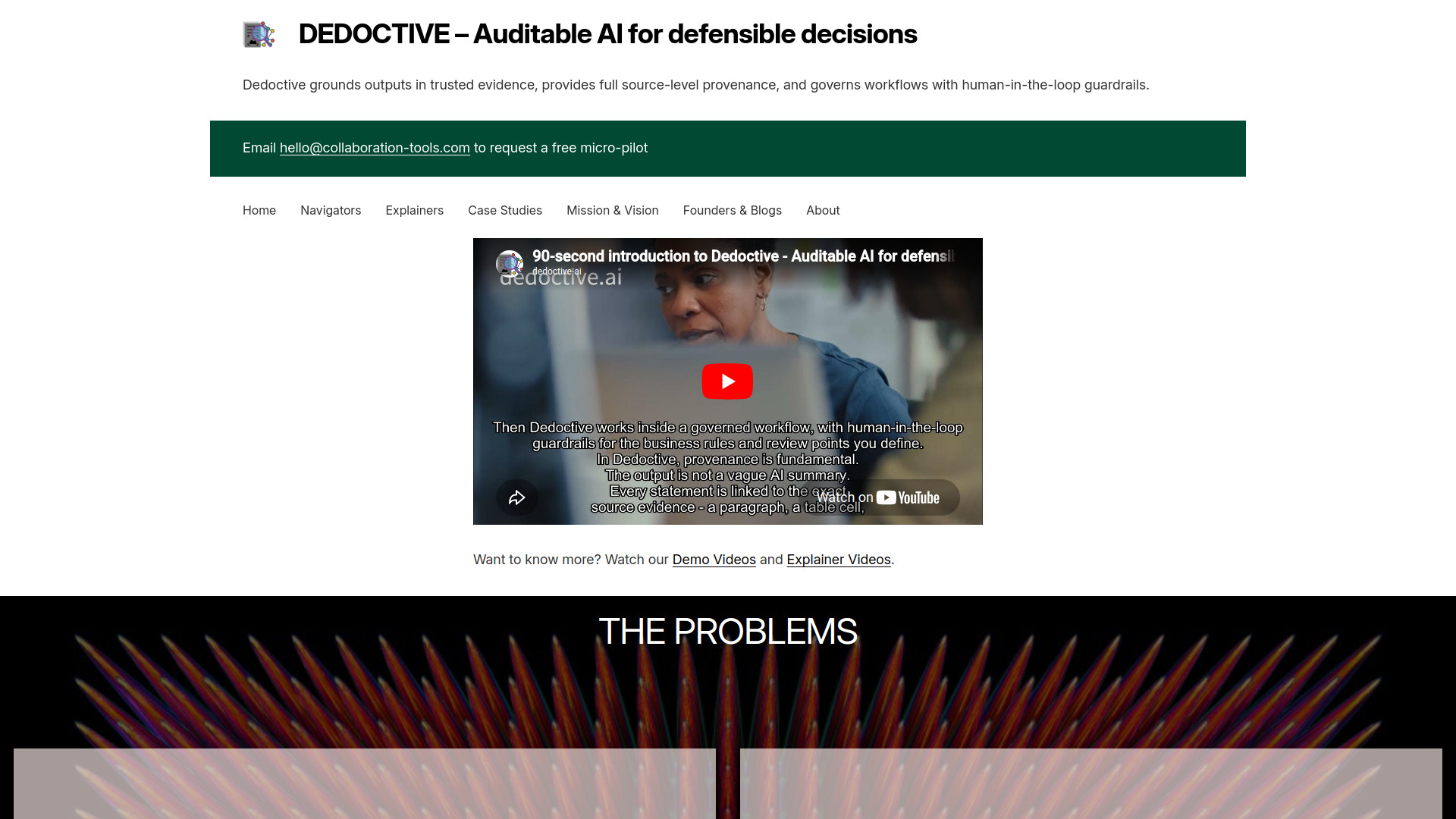 image of Dedoctive