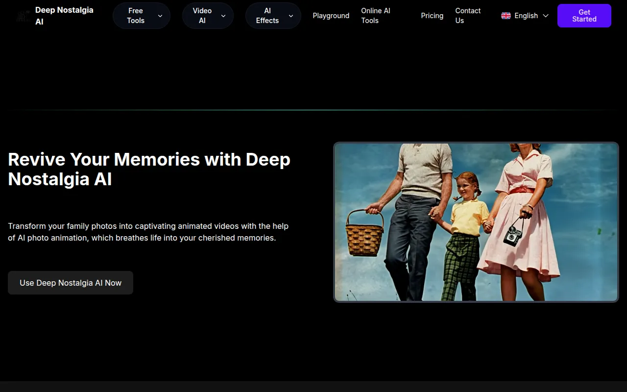 image of Deep Nostalgia