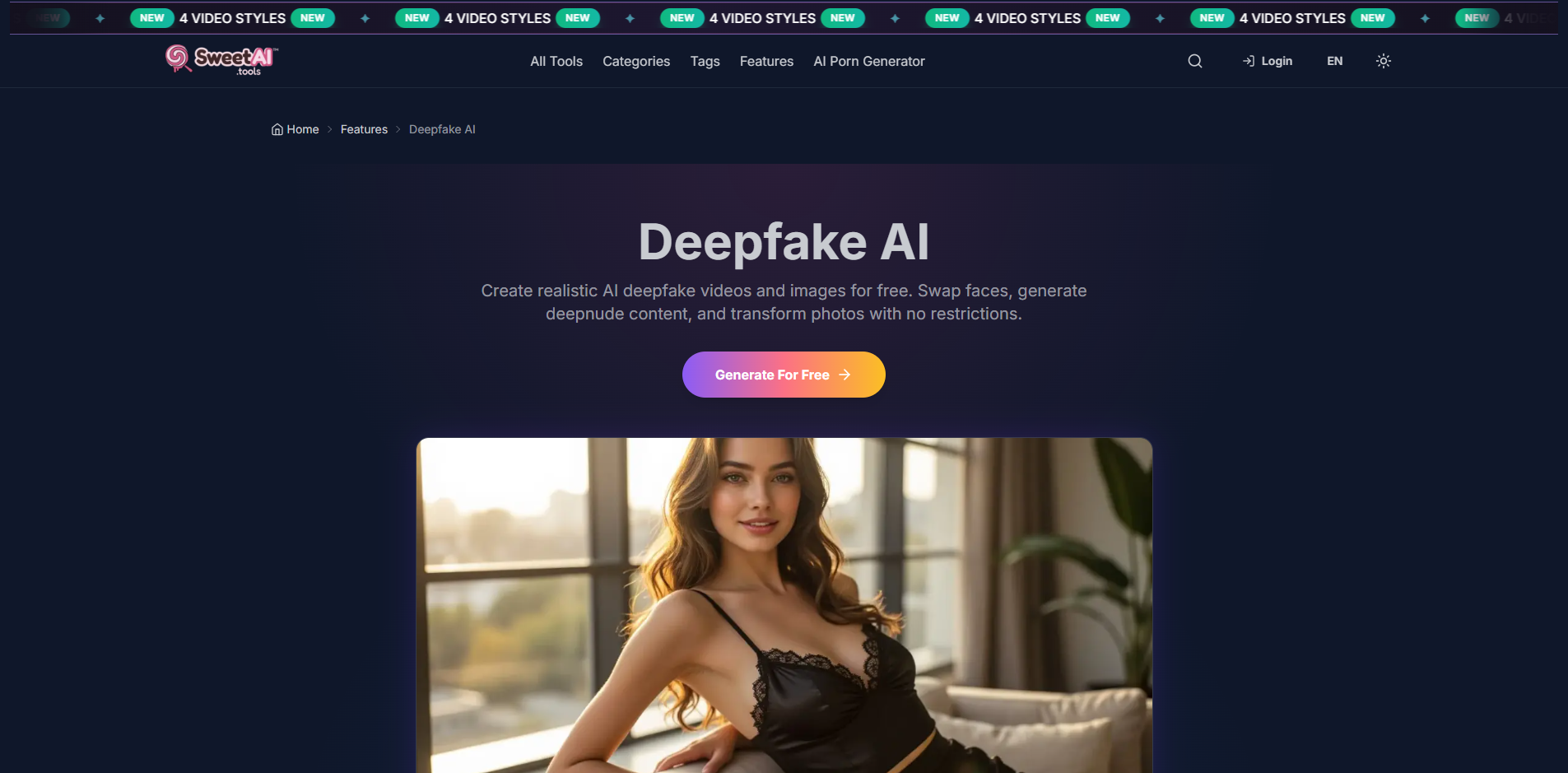 image of Deepfake AI Generator