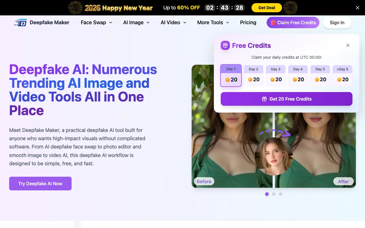image of Deepfake AI image of Deepfake AI