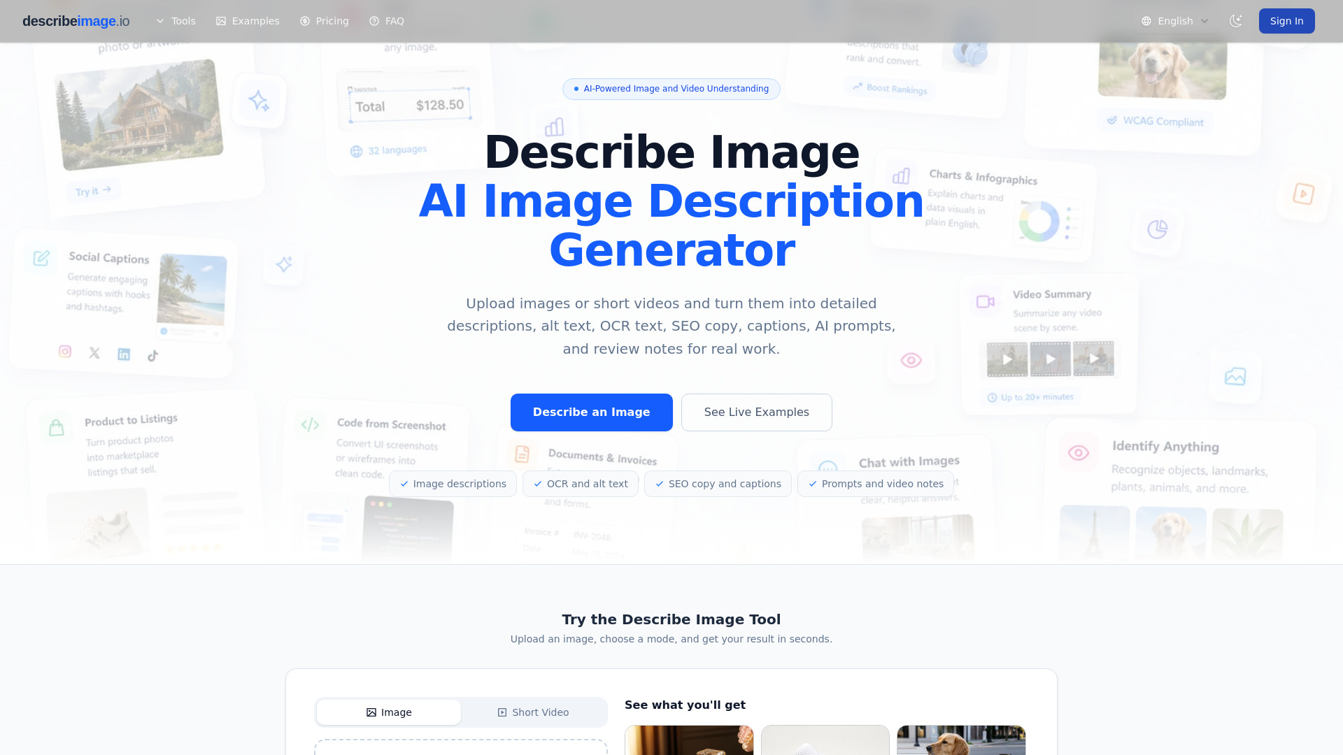 image of Describe Image