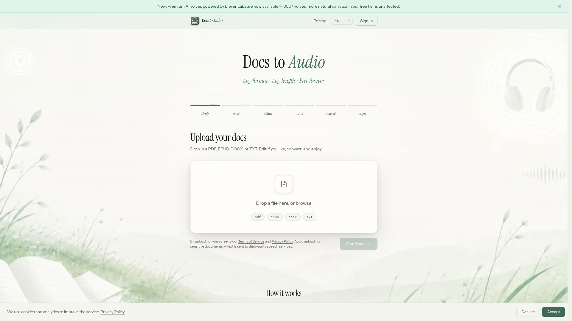 image of DocstoAudio
