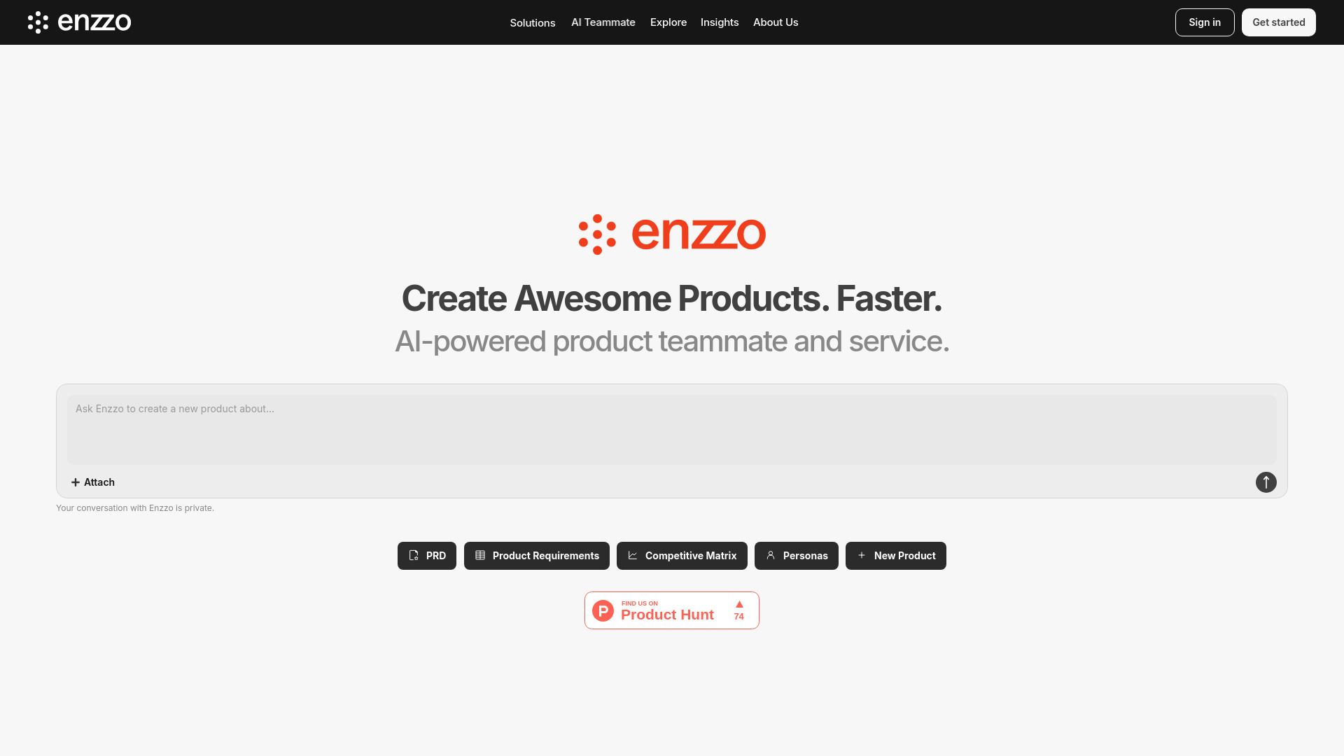 image of Enzzo PM - AI Product Manager