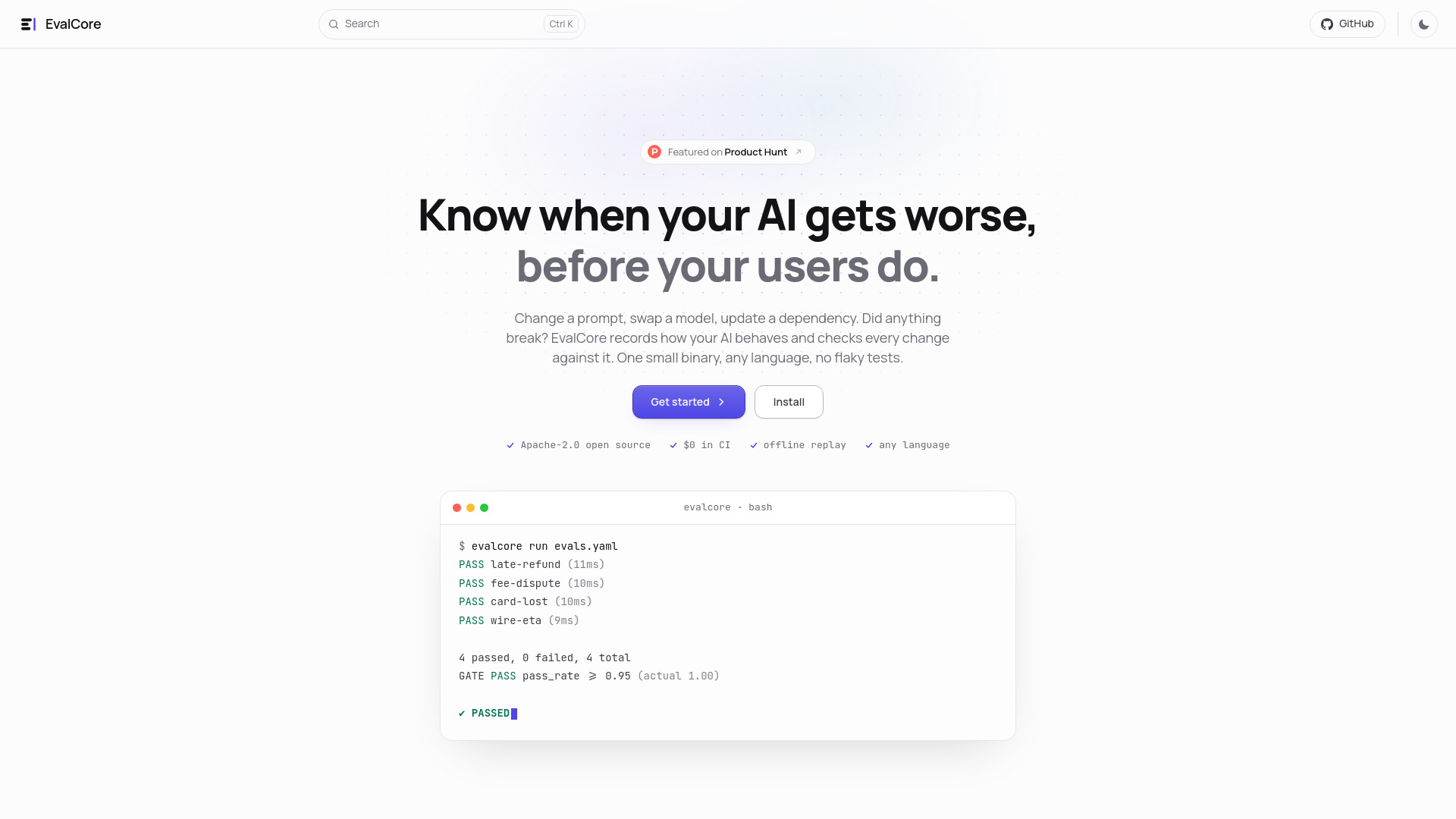 image of EvalCore