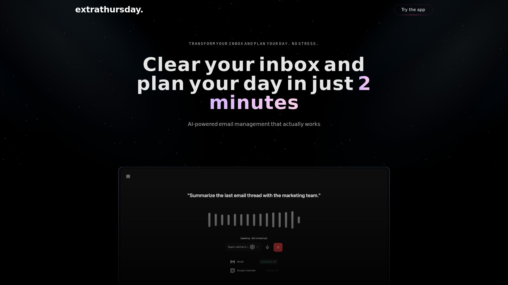 image of Extra Thursday