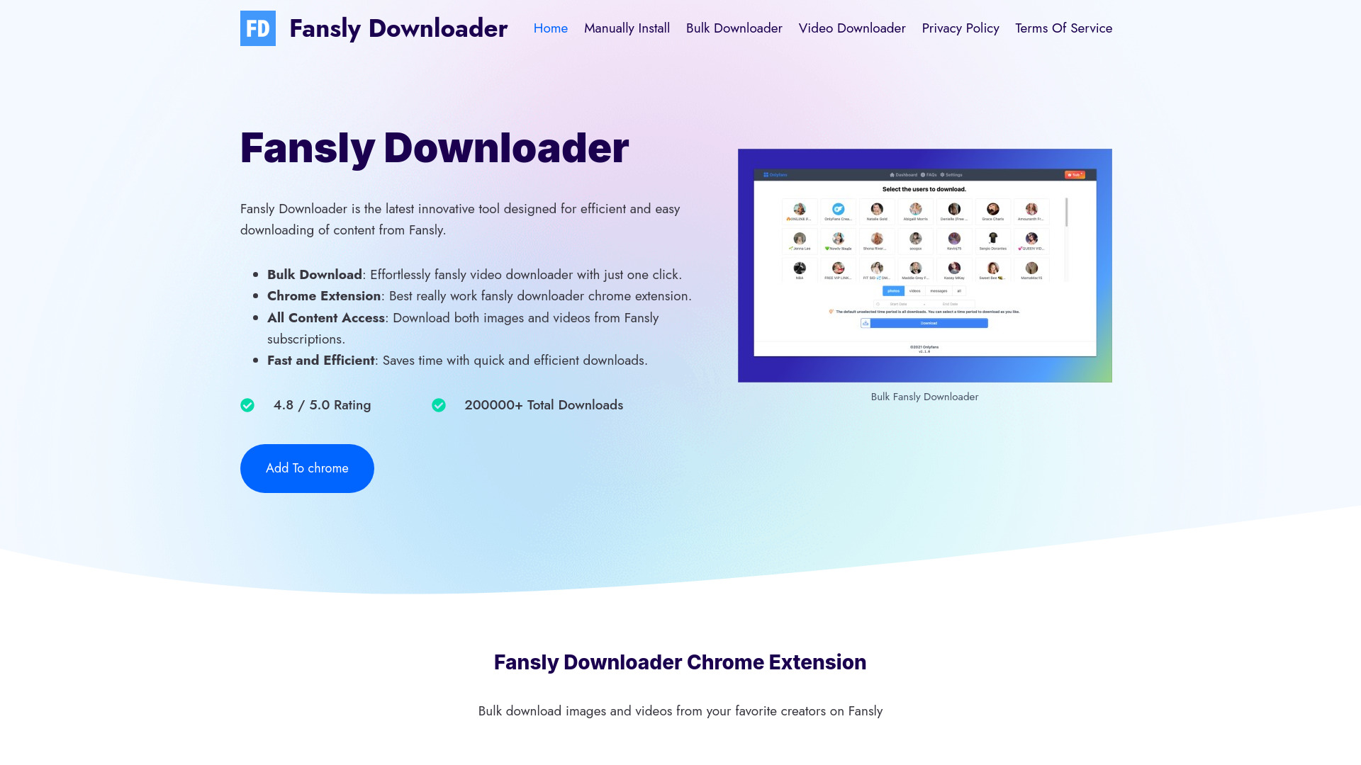 image of Fansly Downloader
