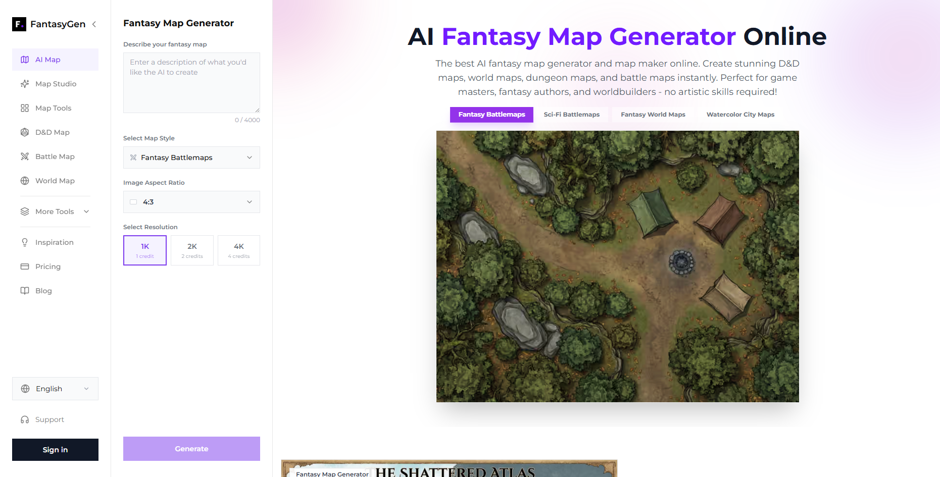 image of FantasyGen