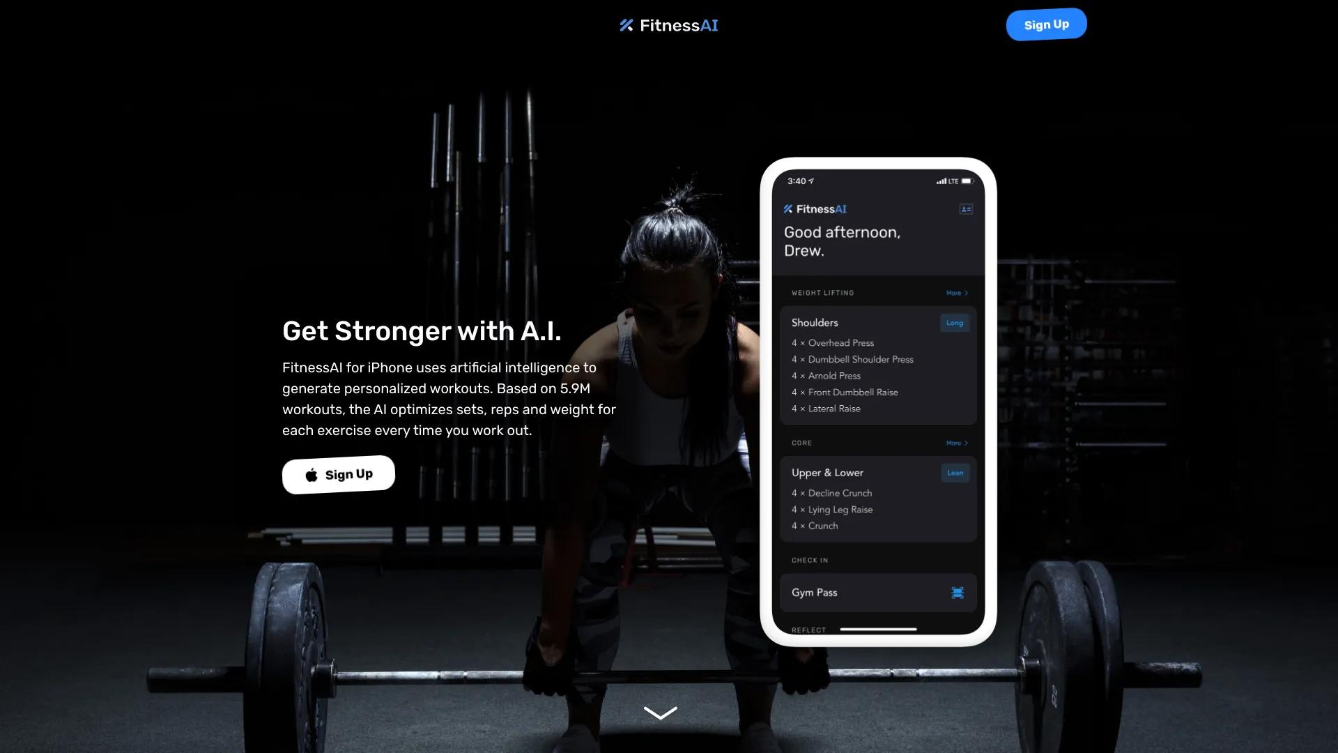 image of fitnessai.com